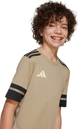 Koszulka dla dzieci adidas Squadra 25 beżowa JP3415