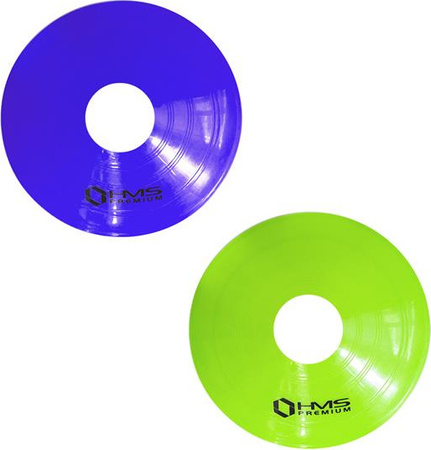 Pachołki grzybki treningowe HMS Premium GTR50 50 sztuk