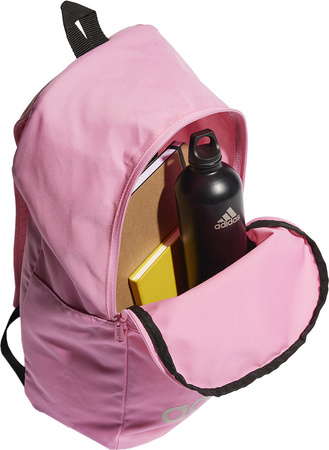 Plecak sportowy szkolny miejski adidas Linear Classic Daily różowy HM2639
