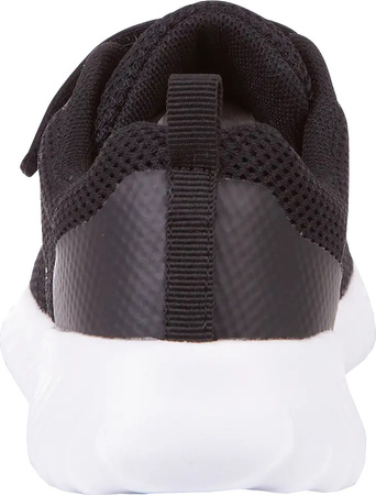 Buty sportowe szkolne miejskie dziecięce Kappa Ces K czarno-białe 260798K 1110