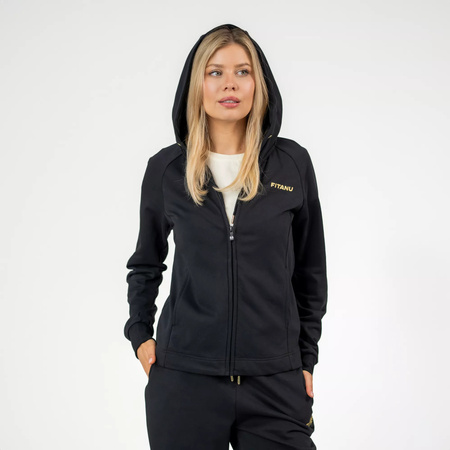 Damska bluza z kapturem bawełniana Fitanu Fari W rozmiar XL