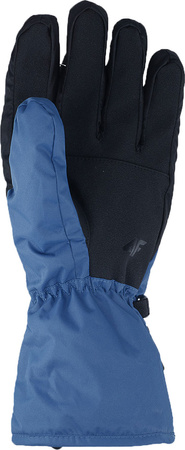 Rękawice narciarskie męskie 4F FNK M107 niebieskie 4FWAW23AFGLM107 32S