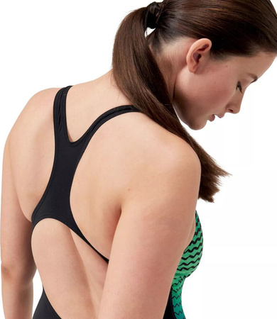 Damski strój kąpielowy kostium basenowy pływacki Speedo Digi plmt mdlt af rozmiar XXL