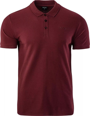 Męska koszulka Hi-tec MICKO pomegranate rozmiar S