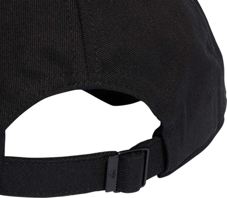 Czapka z daszkiem adidas Baseball 3-Stripes Cotton Twill Baseball czarna IB3242