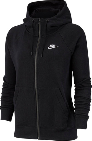 Bluza damska Nike Essentials Hoodie FZ FLC czarna BV4122 010
