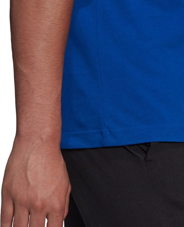 Koszulka męska adidas Essentials 3-Stripes Tee niebieska HE4410