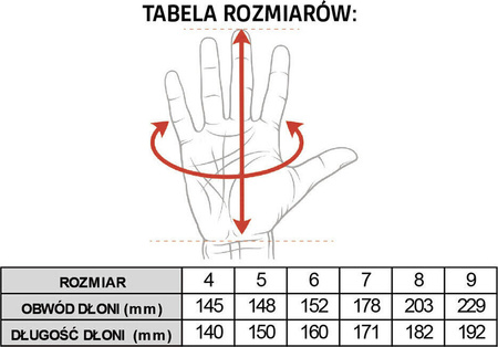 Rękawice bramkarskie firenza Saver rozmiar 6