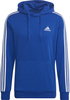 Bluza męska adidas Essentials 3-Stripes Hoodie niebieska HL2228