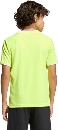 Koszulka dla dzieci adidas Entrada 26 Jersey żółty neon KE9845