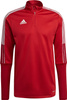 Bluza męska adidas Tiro 21 Training Top czerwona GH7303
