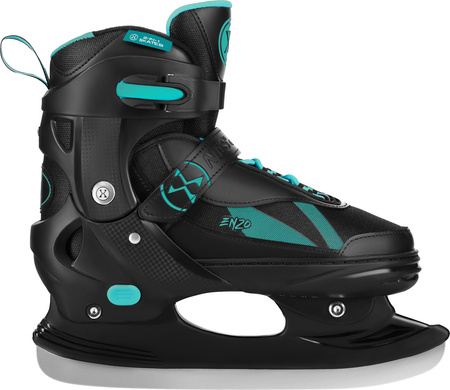 Łyżworolki 2w1 łyżwy rolki Enzo z wymienną płozą hokejową Nils Extreme NH382 rozmiar 32-25