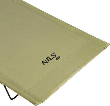 Łóżko polowe turystyczne składane Nils Camp NC3504 zielone 190x60x20cm