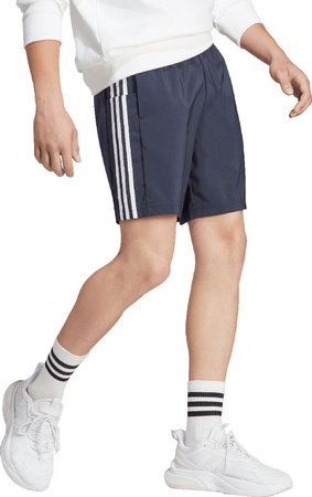 Spodenki treningowe krótkie męskie adidas Aeroready Essentials Chelsea 3-Stripes granatowe IC1485