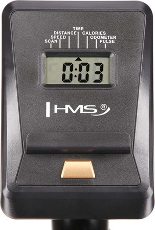 Rower magnetyczny treningowy stacjonarny HMS M8750 cardio fitness czarny