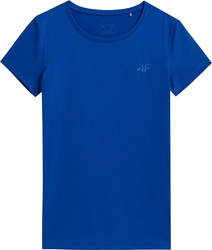 Koszulka damska funkcyjna 4F kobalt H4L22 TSDF352 36S