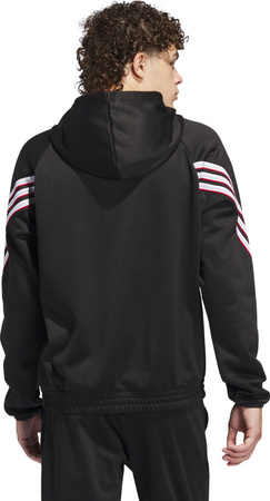 Bluza męska adidas Basketball Crazy Warm Hoody czarna JN2491