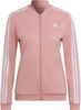 Dres damski adidas Essentials 3-Stripes Track Suit różowy HD4301