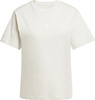 Koszulka damska adidas Essentials Small Logo Cotton beżowa JI6079