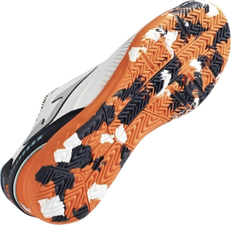 Buty piłkarskie Joma Dribling Indoor 2432 biało-pomarańczowe DRIW2432IN