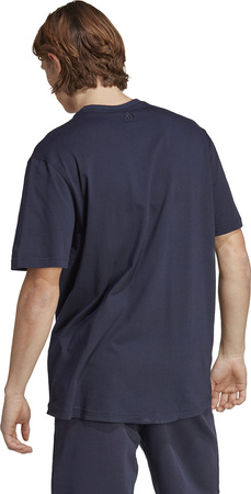 Koszulka męska adidas All SZN Graphic Tee granatowa IC9812