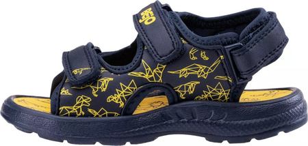 Dziecięce sandały Bejo Timini Kids czarno-żółte rozmiar 22