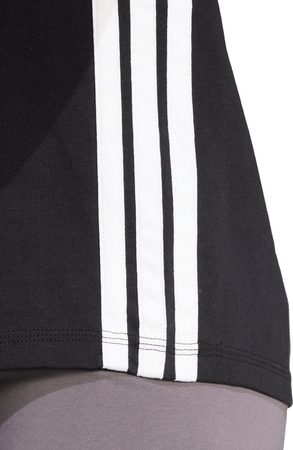 Koszulka damska adidas Essentials 3-Stripes czarna JD0846