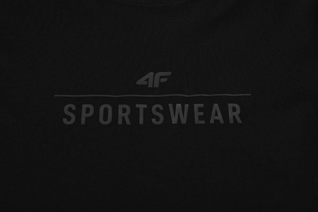 Koszulka męska 4F czarna H4Z22 TSM354 20S