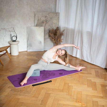 Kostka blok do jogi yogi klocek pilates ćwiczenia HMS