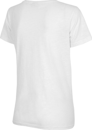 Koszulka damska 4F biała H4Z22 TSD352 10S