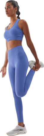 Legginsy damskie 4F F278 fioletowe 4FWAW24TFTIF278 31S