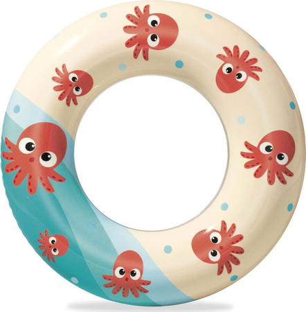 Dmuchane koło plażowe basenowe 4 wzory Bestway Swimring średnica 61 cm