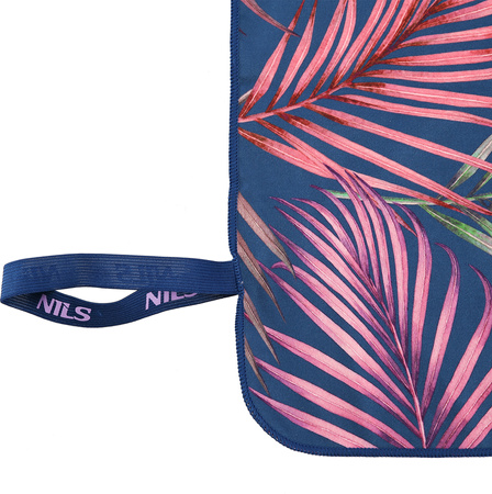 Ręcznik turystyczny z mikrofibry szybkoschnący Nils NCR14 dżungla 160x80cm