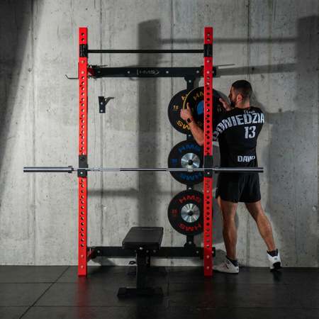 KLT34 WIELOFUNKCYJNA KLATKA TRENINGOWA SKŁADANA RED HMS