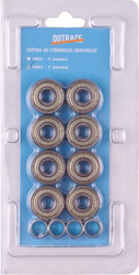 Łożyska Outrace Abec-7 chromowe 8 szt.