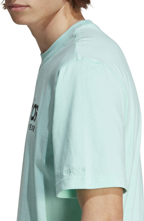 Koszulka męska adidas All SZN Graphic Tee miętowa IC9814