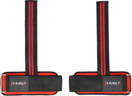 Pasy treningowe do martwego ciągu uchwyty do podnoszenia ciężarów HMS f4436 2 sztuki