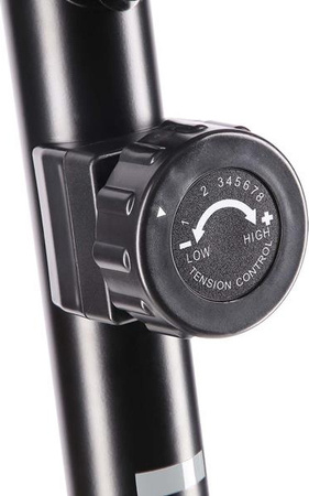 Rower magnetyczny treningowy stacjonarny HMS M8750 cardio fitness czarny