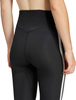 Legginsy damskie adidas Optime Essentials 3-Stripes 7/8 czarne JD6545