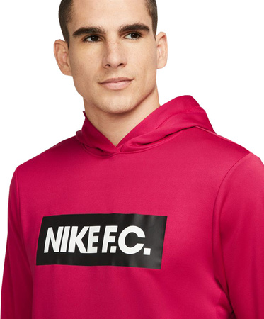 Bluza męska Nike NK DF FC Libero Hoodie różowa DC9075 614