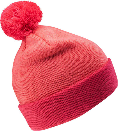 Dziecięca czapka zimowa z pomponem Elbrus Takumi JRG różowa