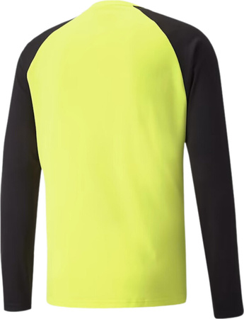 Bluza bramkarska męska Puma teamPACER GK LS żółto-czarna 704933 42