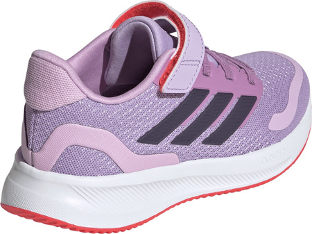 Buty dziecięce adidas Runfalcon 5 EL fioletowe JQ5609