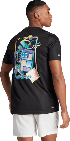 Koszulka męska adidas Tennis APP czarna II5918
