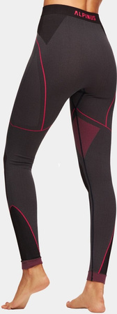 Bielizna termoaktywna damska Alpinus Tactical Mora Set grafitowo-różowa SI8925 - SI8928