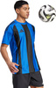 Koszulka męska adidas Striped 24 Jersey niebiesko-granatowa IW2147