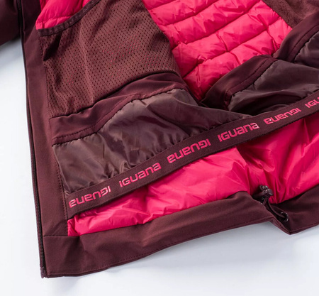 Damska kurtka narciarska ocieplana membrana 10000mm Iguana Laura W rozmiar L