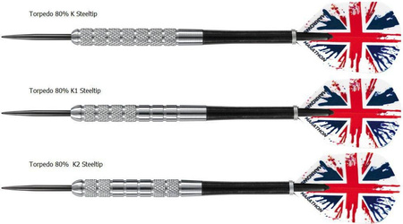 Rzutki do darta Harrows Torpedo 80% Steeltip