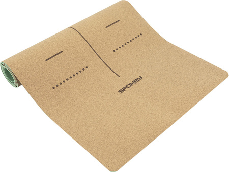 Mata do jogi korkowa Spokey Savasana 941536