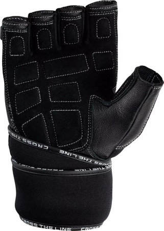 Rękawiczki kulturystyczne IQ Buried na siłownię treningowe rozmiar XL